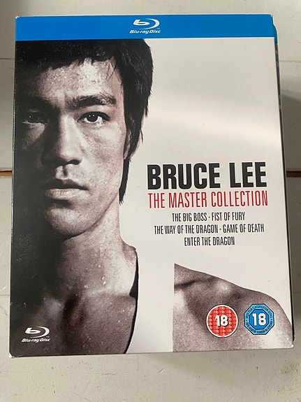 Bruce Lee - Master collection 5 elokuvaa - blu ray boksi