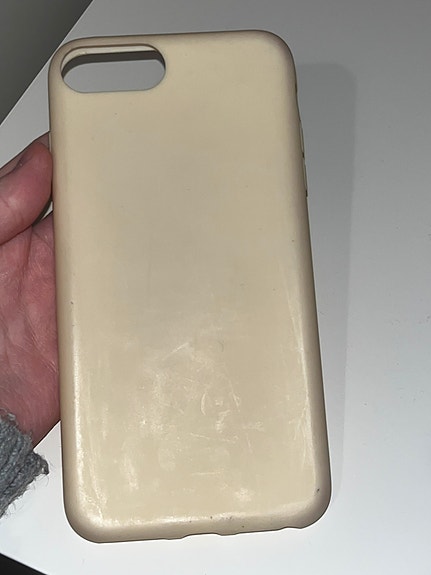 iPhone 8 Plus silikonikuori – lähes käyttämätön