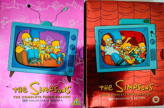 Simpsonsit ja South park dvd