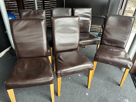 Ikea Henriksdal ruokapöydän tuolit 6kpl
