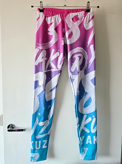 Yakuza Lettering Legginsit XS