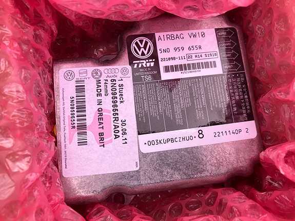 VW Passat B7 Turvatyynyn Ohjainlaite 5N0959655R