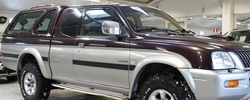 Ostetaan Mitsubishi L200 kova lavakate tai pressu kolmoskoriseen (-96-06)
