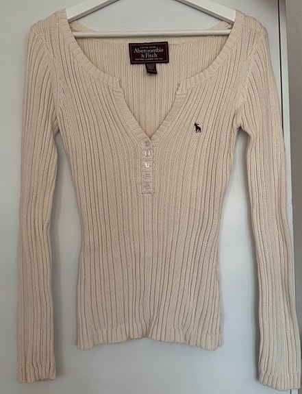 Abercrombie & Fitch puuvillaneulepaita
