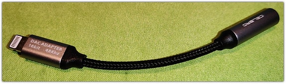 IPhone/iPad Lightning - 3,5mm aux liitinkaapeli / audiokaapeli