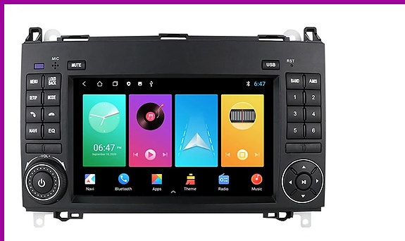 Android soitin Mercedes Benz A sarja 2004-2012