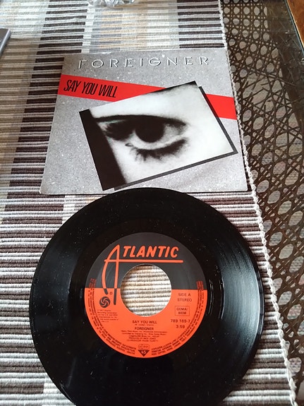 Foreigner 7" Say you will