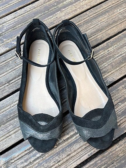 Ballerinat, nahkaa, 38