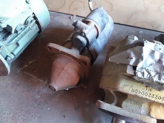 Fiat-Allis starttimoottori