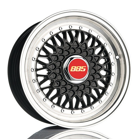 885 Classic RS Black 7x15 jako: 4x100 et: 20 Alumiinivanne