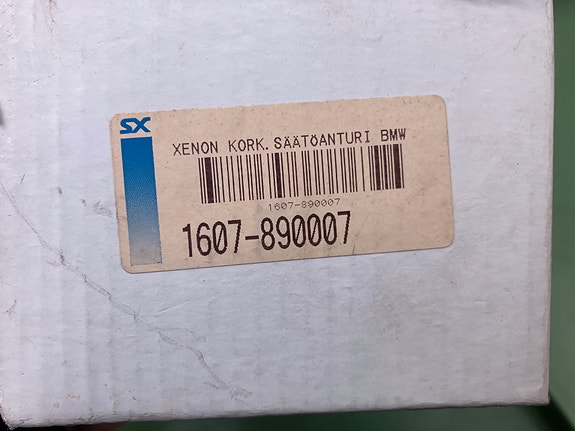 BMW E46/E8x/E9x Xenon Tasoanturi Taakse 97-13