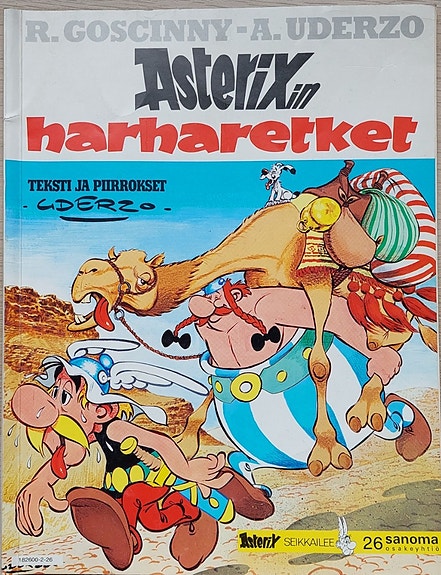 Asterixin  harharetket 1982 1. painos