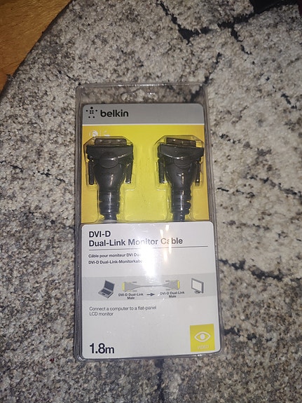 DVI-D Dual-Link Monitor Cable