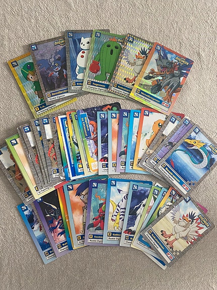 Digimon kortteja