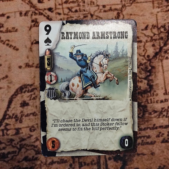 Deadlands promo Raymond Armstrong