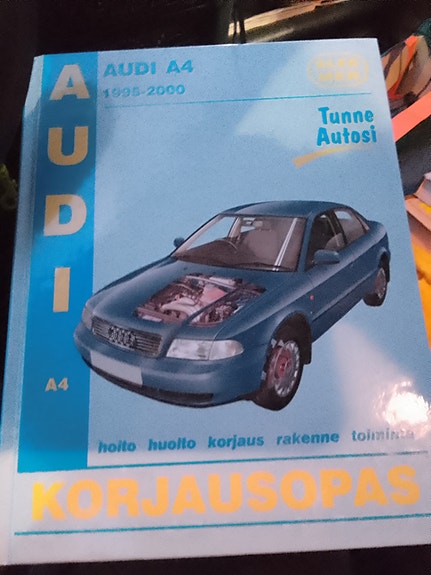 Audi A4 1995-2000 korjausopas suomenkielinen