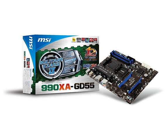 MSI 990XA- GD55 emolevy