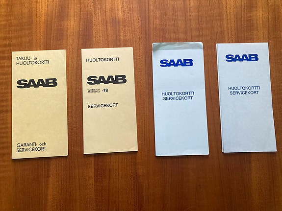 Saab huoltokortti UUSi JA KÄYTTÄMÄTÖN!