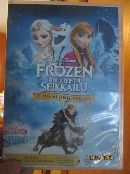 Frozen huurteinen seikkailu DVD