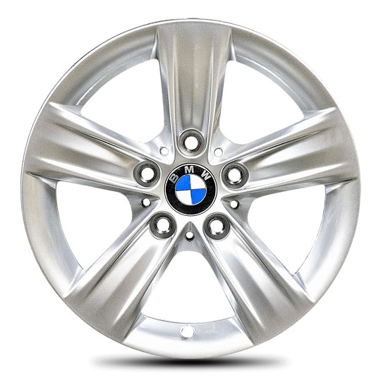 BMW OEM Winter Wheel (with BMW logo) 7.5x16 jako: 5x120 et: 37 Alumiinivanne