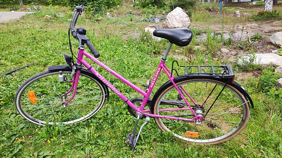 Tunturi Kaunotar polkupyörä