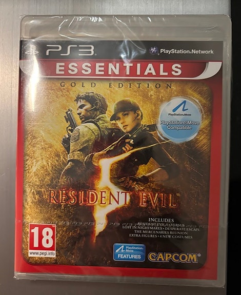 Playsation 3 Resident Evil 5 Gold edition - Avaamaton (2009)