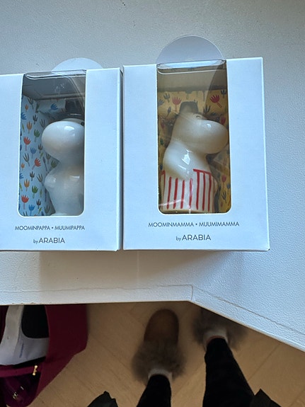 Arabian Muumimamma ja Muumipappa figuurit!