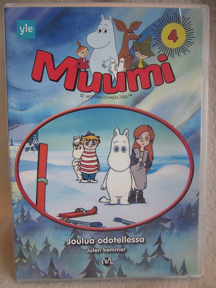 Muumi Joulua Odotellessa dvd