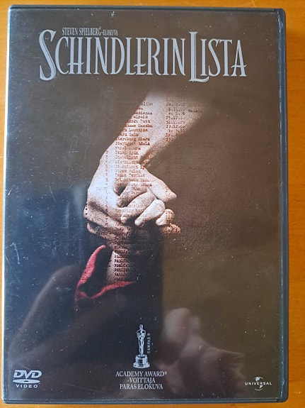 Schindlerin lista dvd 2-disc