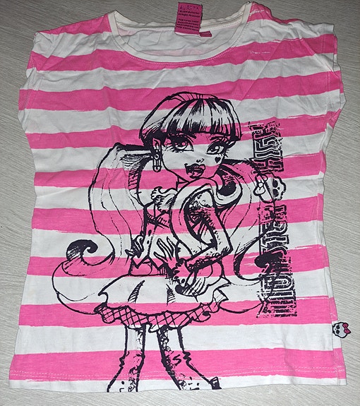 Monster High 128/134 cm t-paita