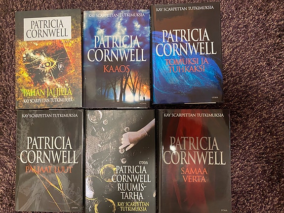Patricia Cornwellin kirjoja