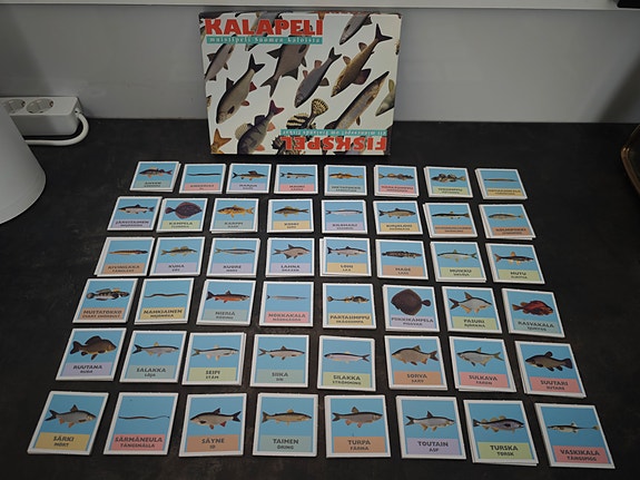 Kalapeli - Muistipeli Suomen kaloista