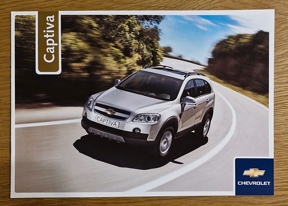 Chevrolet Captiva -esite 2007