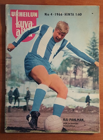 Päätoimittaja Pentti Vuorio Urheilun Kuva-Aitta 9/1967