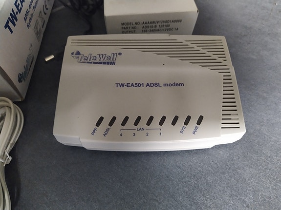Telewell modeemi
