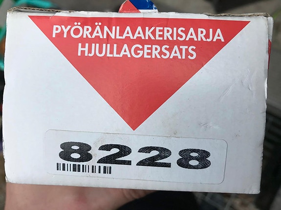 Ford Escort iv 1986–1992 takapyöränlaakeri