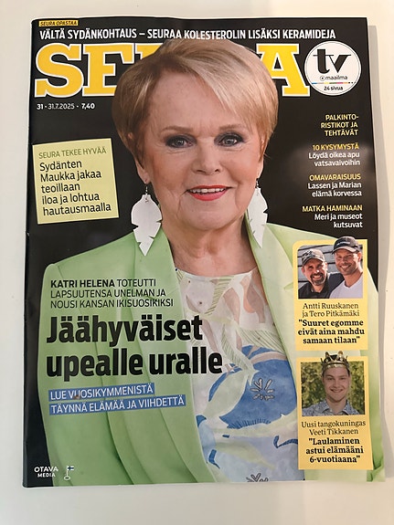 Seura lehti 31.7.2025