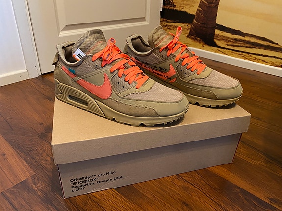 Nike x Off-White Air Max 90 Desert Ore (EU46)