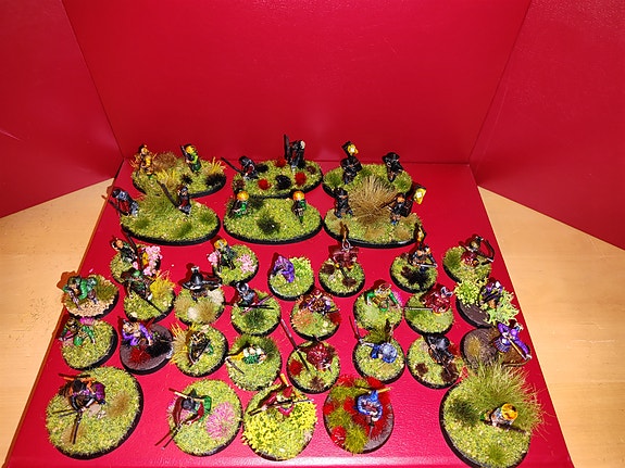 28mm Samurai armeija