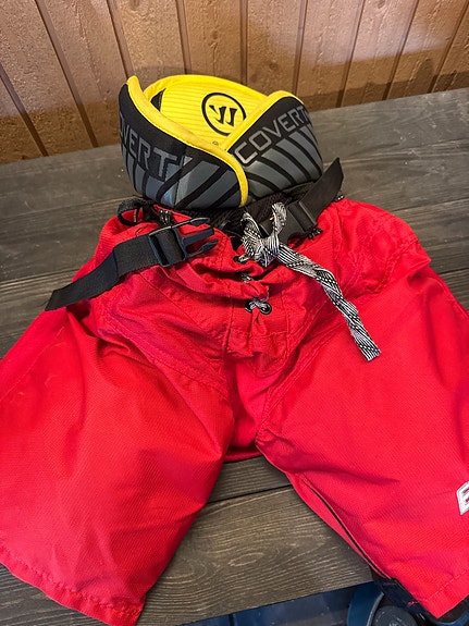 Warrior Girdle Jääkiekkohousut ja kuoret JR M