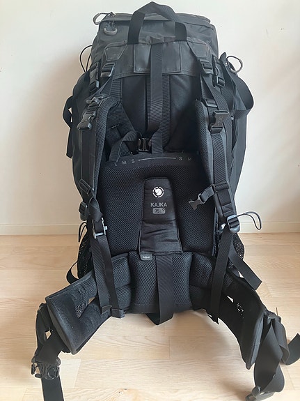 Vuokrataan Fjällräven Kajka 75, rinkka 5€/vrk.