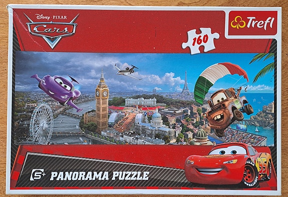 Cars-palapeli, 160 palaa