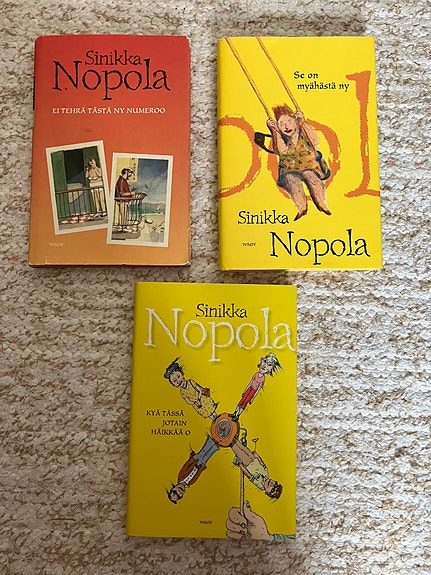Nopola Sinikka:Kirjat