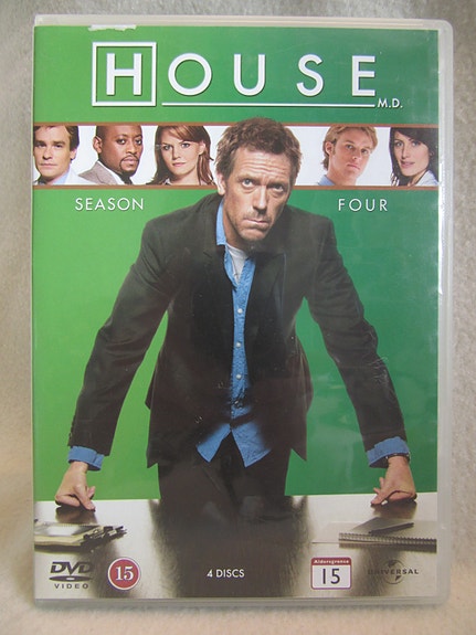 House kausi 4 dvd