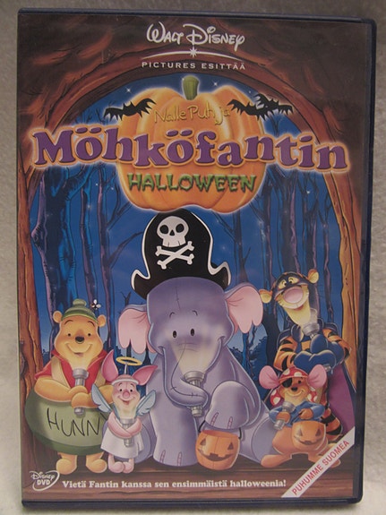 Nalle Puh ja Möhköfantin Halloween dvd