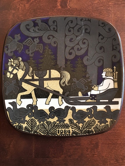 Arabia Kalevala vuosilautasia 1977 - 1989