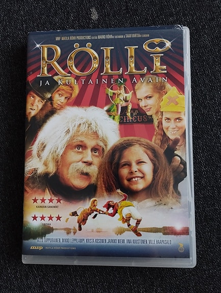 Rölli ja kultainen avain dvd