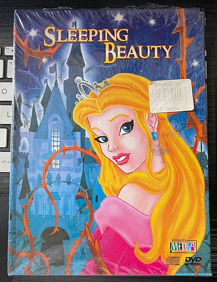Prinsessa Ruusunen DVD / kirja Avaamaton