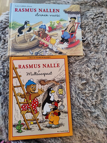 Rasmus nallet 2 kirjaa yhteensä 4€