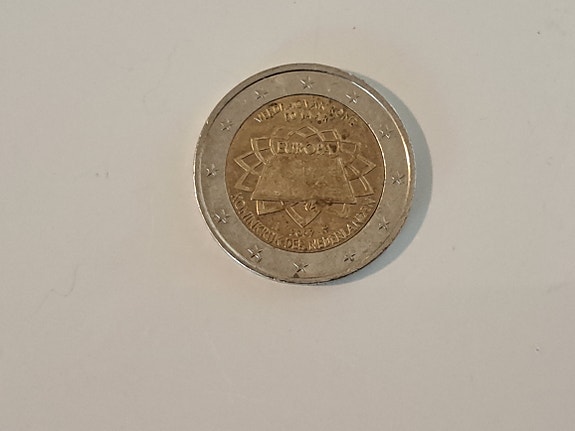 2€ v. 2007 Rooman sopimus 50 v.